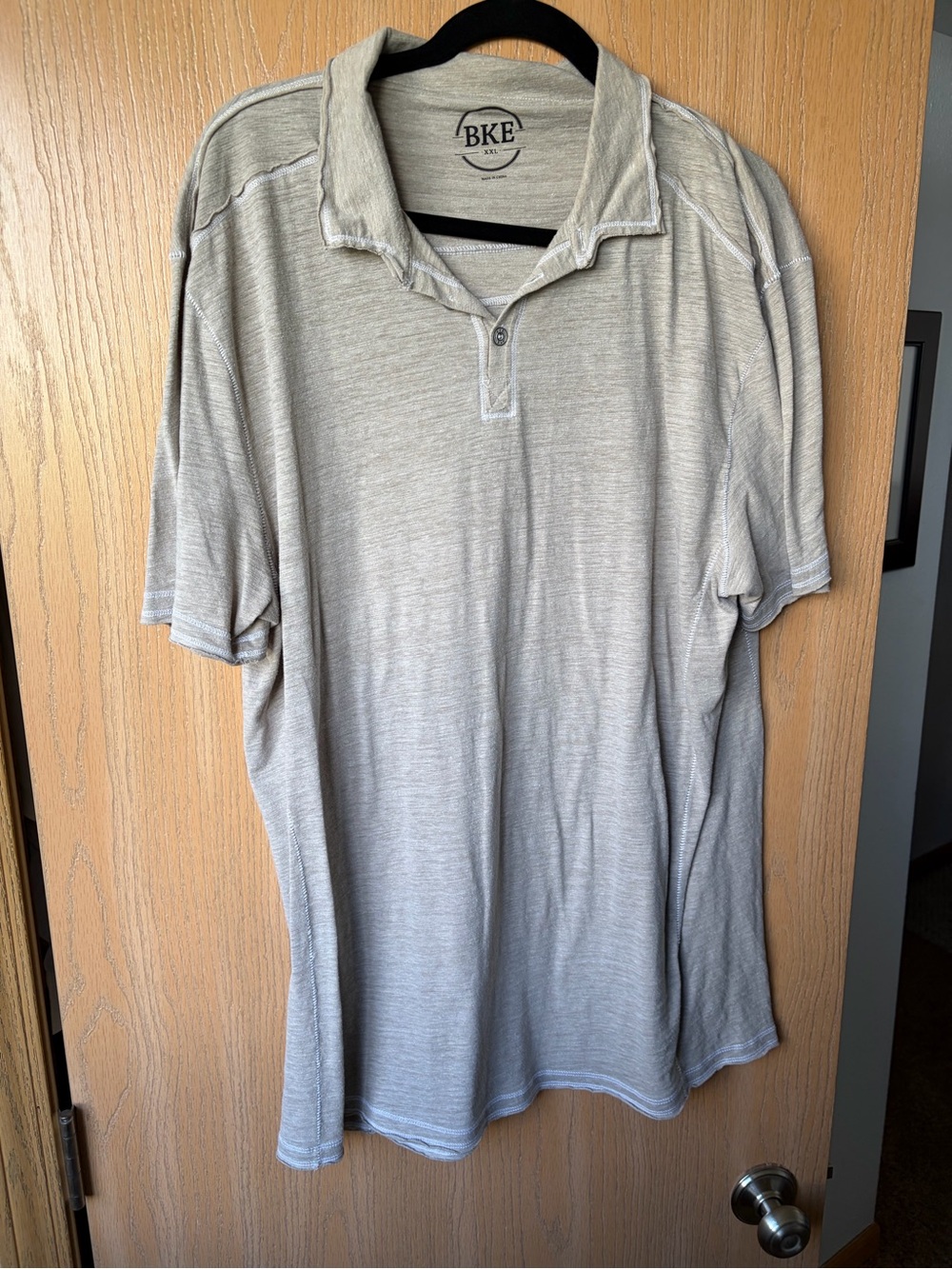 BKE Men’s Short Sleeve Polo Shirt XXL